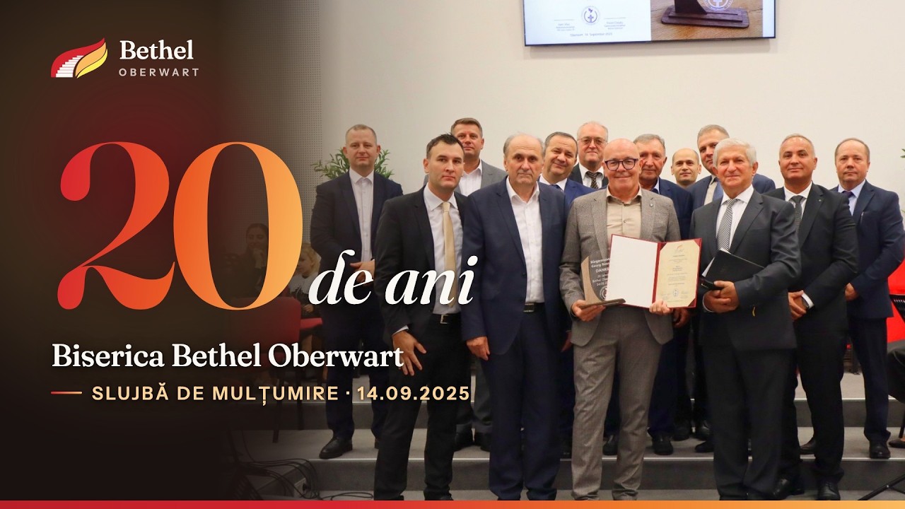 14.09.2025 Aniversare 20 de ani – Biserica Bethel Oberwart